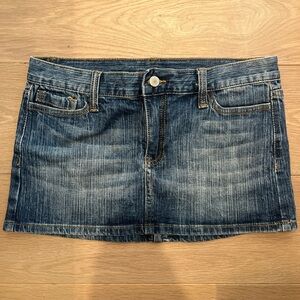 Brandy Melville Denim Miniskirt